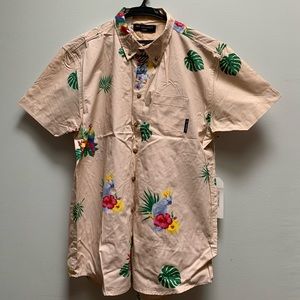 Men’s L Aloha Dress Shirt NEW
